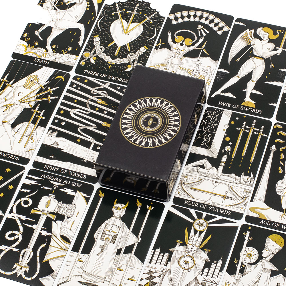 Tarot Deck With Guidebook - 78개의 상징적인 영혼 타로 카드, 상세한