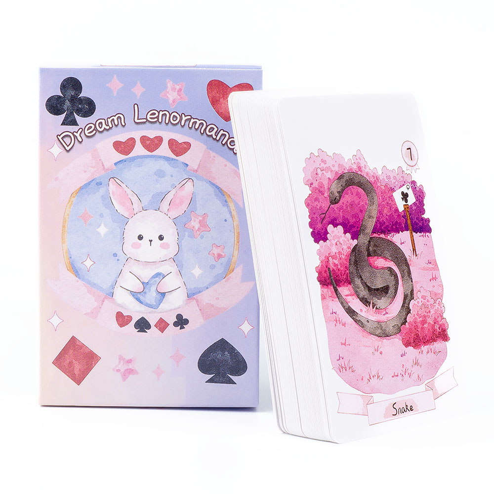Tarot Deck With Guidebook - Rana Psychic Dream Lenormand 타로 데크