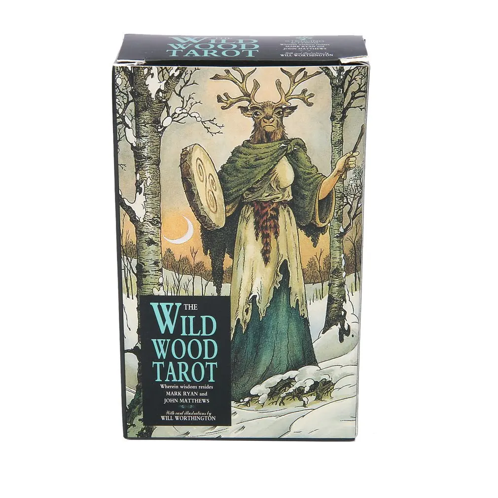 Tarot Deck With Guidebook - 와일드 우드 타로 카드 78 오라클