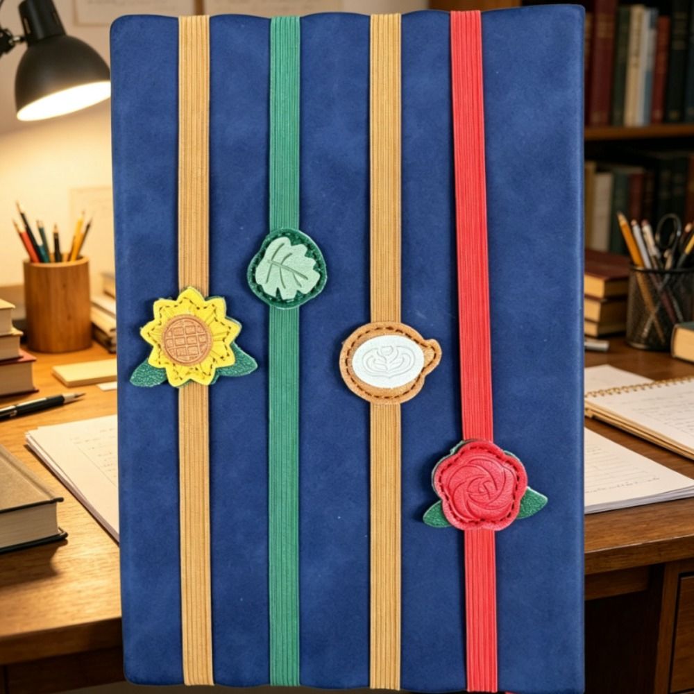 빈티지 탄성 밴드 가죽 북마크 분실 방지 다용도 PU  - Vintage Leather Journal Notebook 리뷰 및 가격