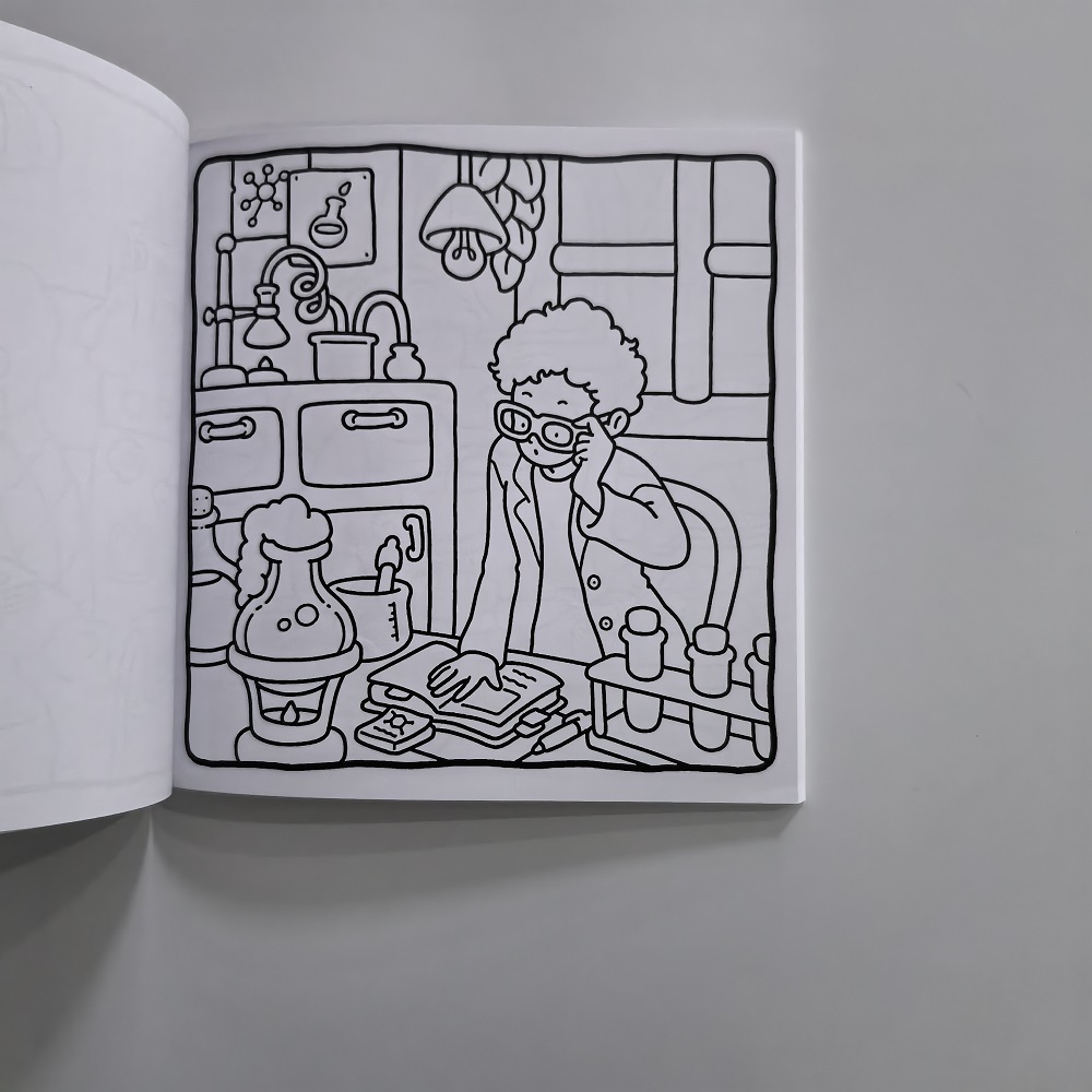 소녀들의 순간들 성인을 위한 귀엽고 편안한 컬러링북 스 - Adult Coloring Book Stress Relief 리뷰 및 가격