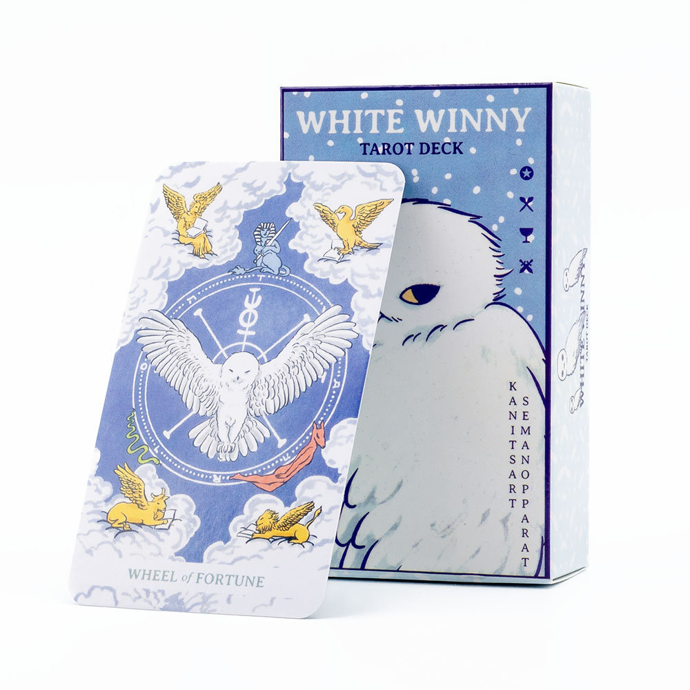White Winny Tarot 영어 버전 80 카드  - Tarot Deck With Guidebook 리뷰 및 가격