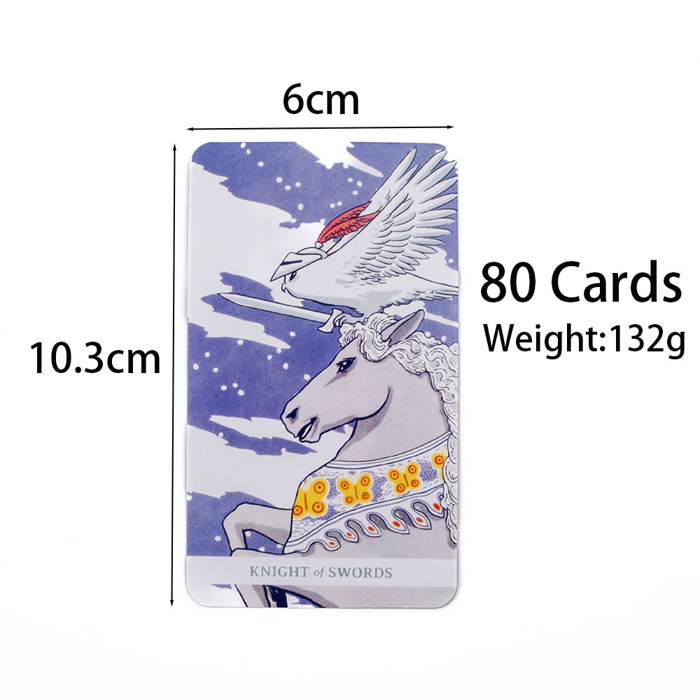 White Winny Tarot 영어 버전 80 카드  - Tarot Deck With Guidebook 리뷰 및 가격