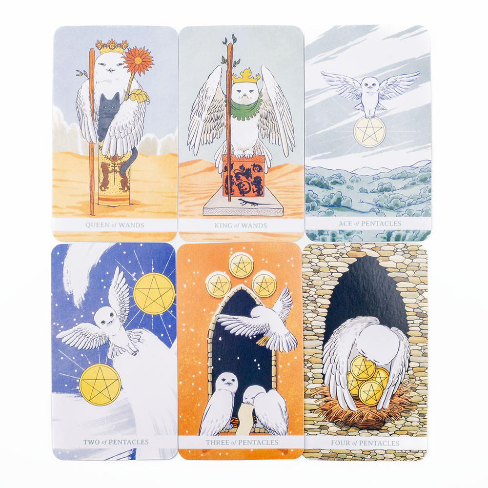 White Winny Tarot 영어 버전 80 카드  - Tarot Deck With Guidebook 리뷰 및 가격