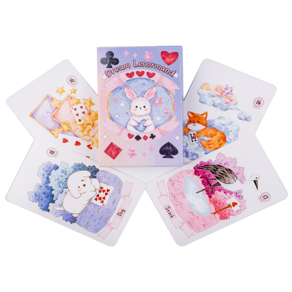 Rana Psychic Dream Lenormand 타 - Tarot Deck With Guidebook 리뷰 및 가격