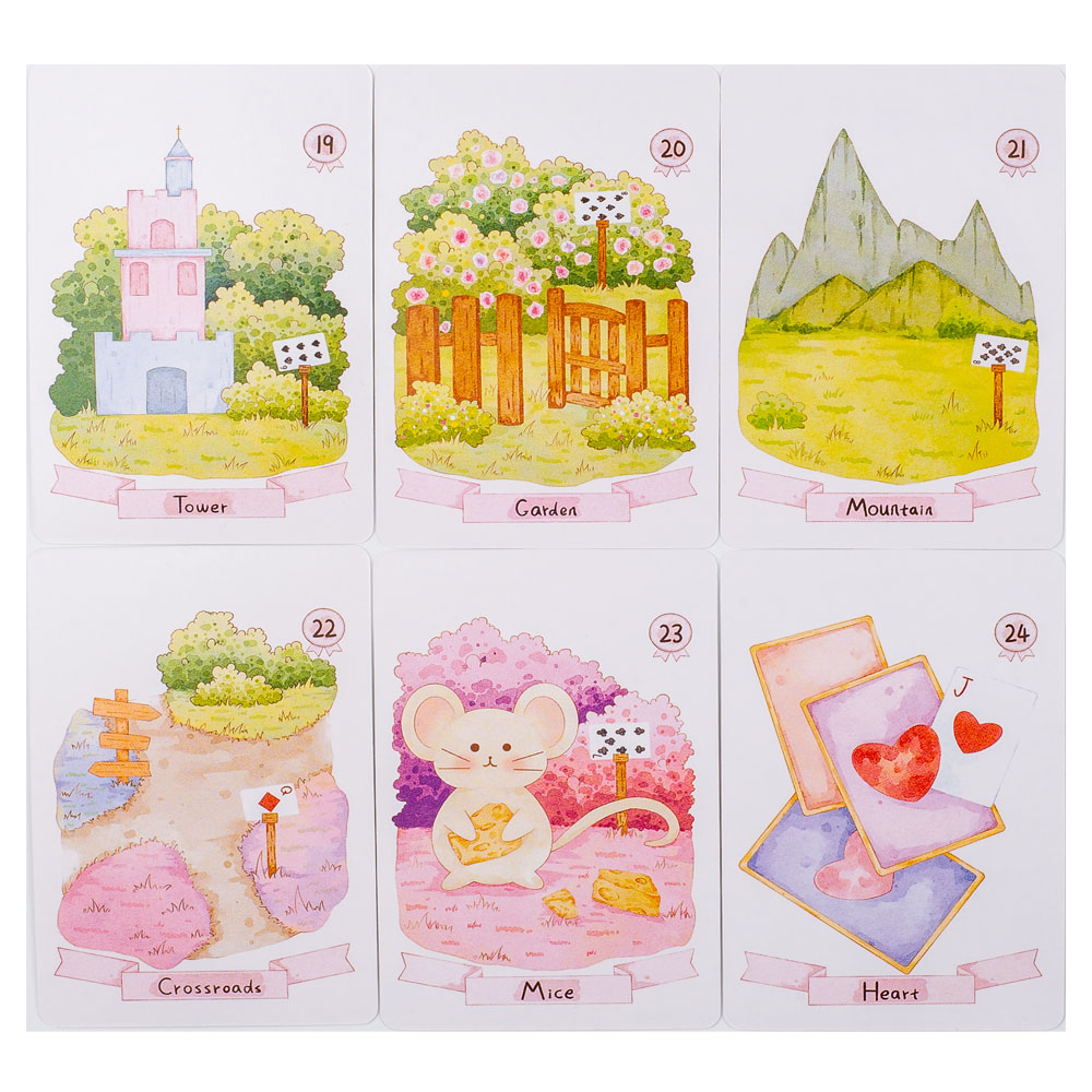 Rana Psychic Dream Lenormand 타 - Tarot Deck With Guidebook 리뷰 및 가격