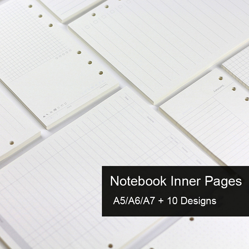 A5 A6A7 45 매 루스 리프 노트 리필 나선형 바 - A5 Spiral Dotted Grid Notebook 리뷰 및 가격