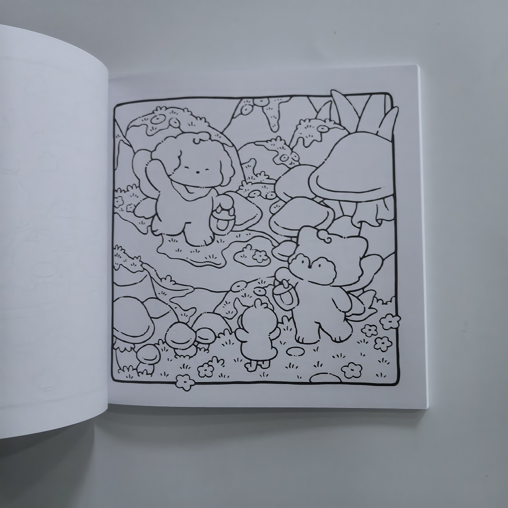 성인을 위한 꿈같고 푹신하고 귀엽고 아늑한 색칠책 귀여 - Adult Coloring Book Stress Relief 리뷰 및 가격