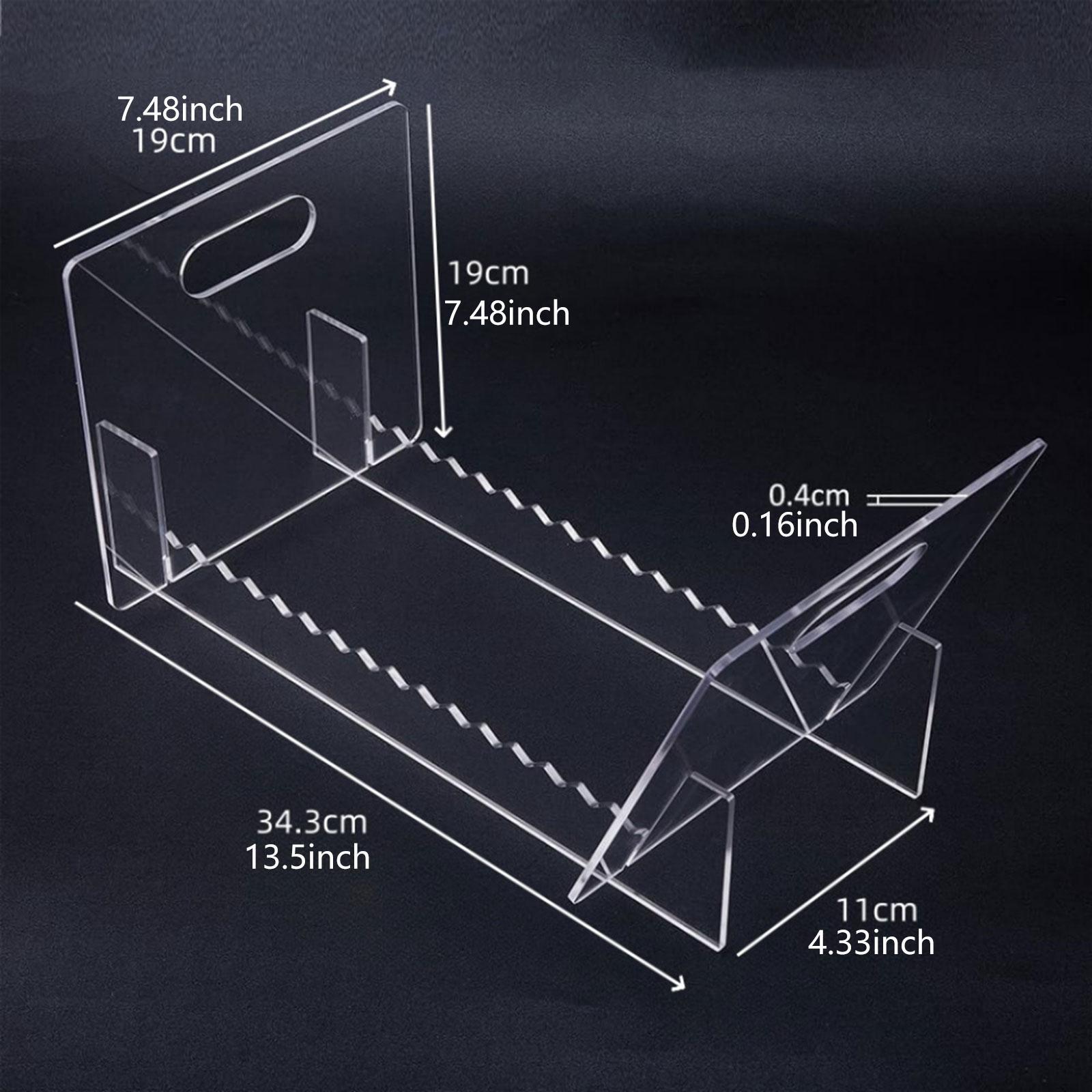 아크릴 비닐 레코드 홀더, 레코드 스탠드 디스플레이 랙 - Clear Acrylic Book Stand Holder 리뷰 및 가격